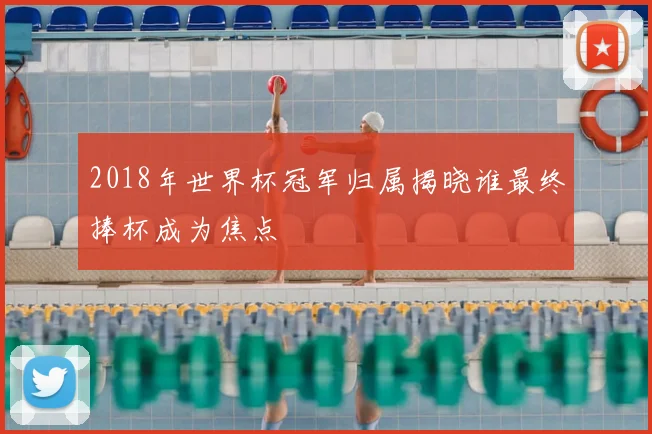 2018年世界杯冠军归属揭晓谁最终捧杯成为焦点